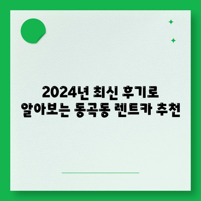 광주시 광산구 동곡동 렌트카 가격비교 | 리스 | 장기대여 | 1일비용 | 비용 | 소카 | 중고 | 신차 | 1박2일 2024후기