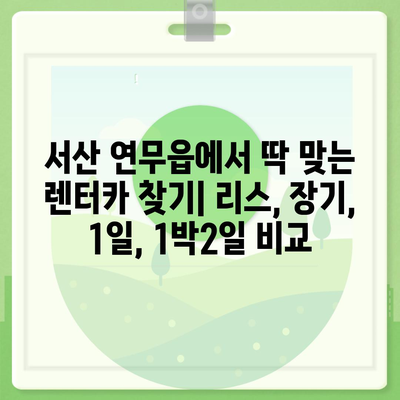 충청남도 서산시 연무읍 렌트카 가격비교 | 리스 | 장기대여 | 1일비용 | 비용 | 소카 | 중고 | 신차 | 1박2일 2024후기