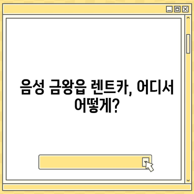 충청북도 음성군 금왕읍 렌트카 가격비교 | 리스 | 장기대여 | 1일비용 | 비용 | 소카 | 중고 | 신차 | 1박2일 2024후기