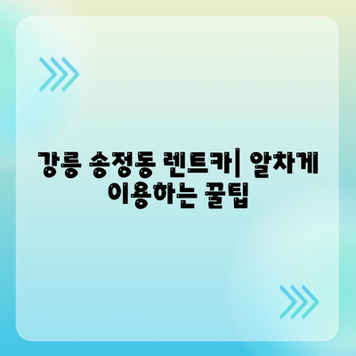 강원도 강릉시 송정동 렌트카 가격비교 | 리스 | 장기대여 | 1일비용 | 비용 | 소카 | 중고 | 신차 | 1박2일 2024후기