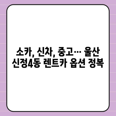 울산시 남구 신정4동 렌트카 가격비교 | 리스 | 장기대여 | 1일비용 | 비용 | 소카 | 중고 | 신차 | 1박2일 2024후기