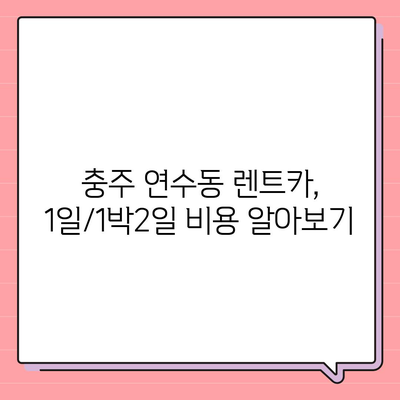 충청북도 충주시 연수동 렌트카 가격비교 | 리스 | 장기대여 | 1일비용 | 비용 | 소카 | 중고 | 신차 | 1박2일 2024후기