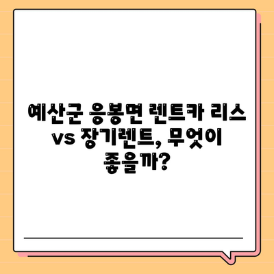 충청남도 예산군 응봉면 렌트카 가격비교 | 리스 | 장기대여 | 1일비용 | 비용 | 소카 | 중고 | 신차 | 1박2일 2024후기