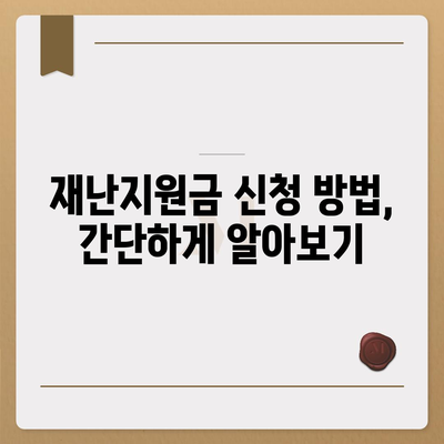 추석 전 재난지원금 신청, 지금 바로 확인하세요! | 재난지원금 신청 방법, 신청 기간, 대상 확인