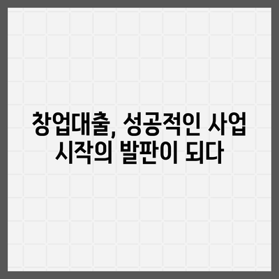 창업 성공의 첫걸음, 창업대출 신청 완벽 가이드 | 창업대출 종류, 신청 자격, 성공 전략