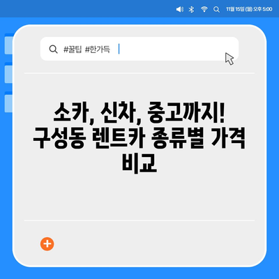 대전시 유성구 구성동 렌트카 가격비교 | 리스 | 장기대여 | 1일비용 | 비용 | 소카 | 중고 | 신차 | 1박2일 2024후기