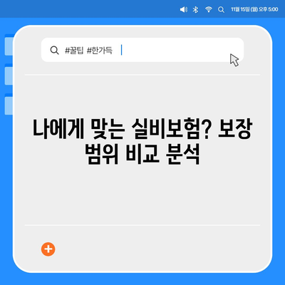 메리츠 실비보험 가입 전 꼭 알아야 할 핵심 정보 | 보장 내용, 장단점, 가입 팁