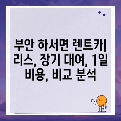 전라북도 부안군 하서면 렌트카 가격비교 | 리스 | 장기대여 | 1일비용 | 비용 | 소카 | 중고 | 신차 | 1박2일 2024후기