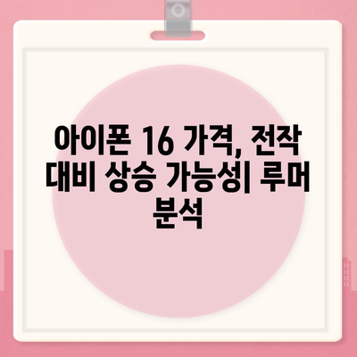 아이폰 16 출시일 | 7월 기준 루머 집대성