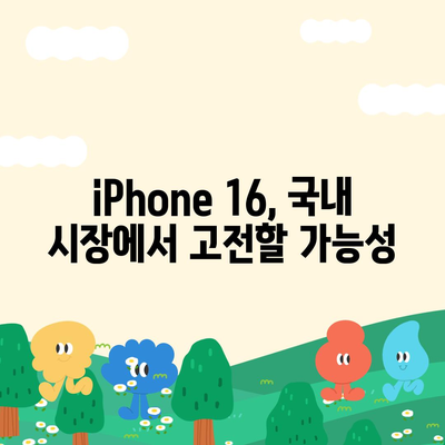 "매국노 논란"에 따른 iPhone 16에 대한 우려