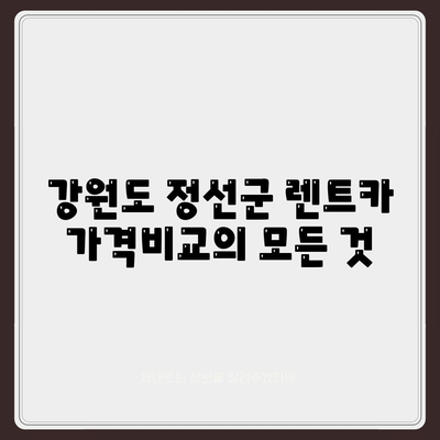 강원도 정선군 북평면 렌트카 가격비교 | 리스 | 장기대여 | 1일비용 | 비용 | 소카 | 중고 | 신차 | 1박2일 2024후기