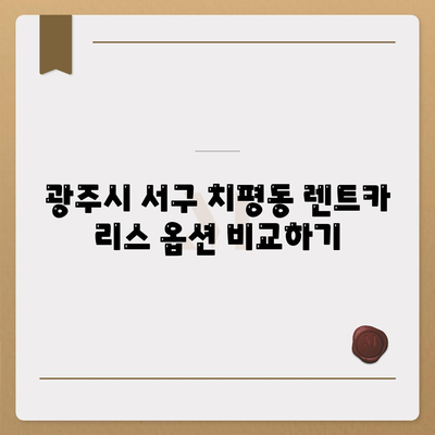 광주시 서구 치평동 렌트카 가격비교 | 리스 | 장기대여 | 1일비용 | 비용 | 소카 | 중고 | 신차 | 1박2일 2024후기