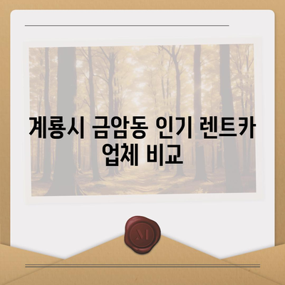 충청남도 계룡시 금암동 렌트카 가격비교 | 리스 | 장기대여 | 1일비용 | 비용 | 소카 | 중고 | 신차 | 1박2일 2024후기