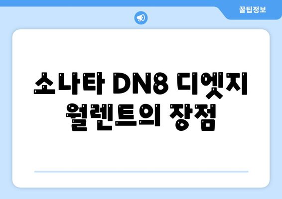 소나타 DN8 디엣지 월렌트 소개