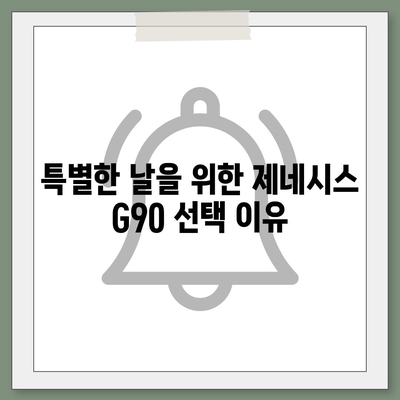 제네시스 G90, 렌트 인기의 이유