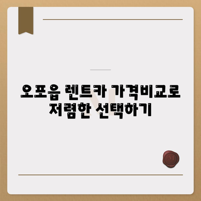 경기도 광주시 오포읍 렌트카 가격비교 | 리스 | 장기대여 | 1일비용 | 비용 | 소카 | 중고 | 신차 | 1박2일 2024후기