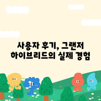 그랜저 하이브리드 장기렌트 후회없이 타시죠