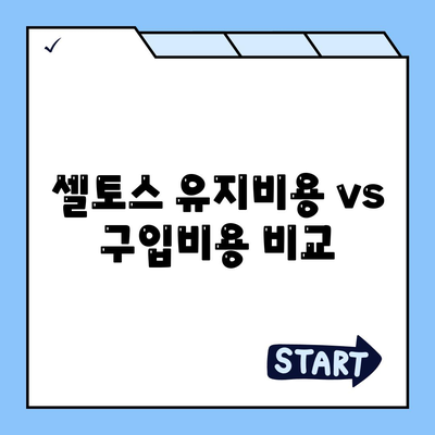 셀토스 장기렌트 | 가성비를 챙기는 방법