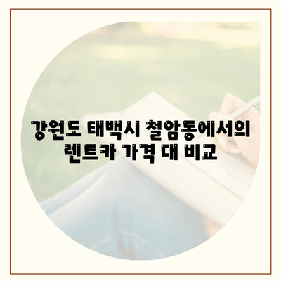 강원도 태백시 철암동 렌트카 가격비교 | 리스 | 장기대여 | 1일비용 | 비용 | 소카 | 중고 | 신차 | 1박2일 2024후기