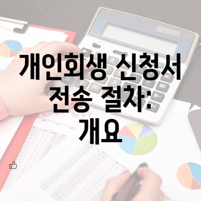 개인회생 신청서 전송 절차: 개요