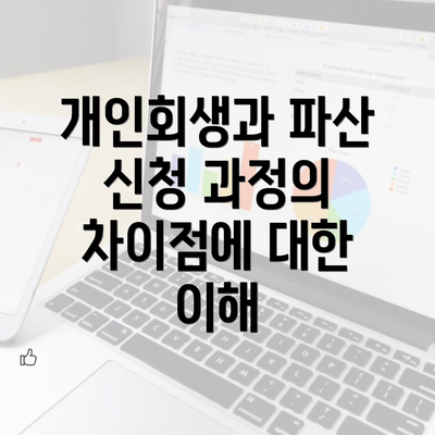 개인회생과 파산 신청 과정의 차이점에 대한 이해