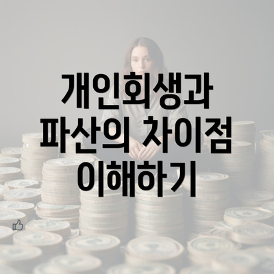 개인회생과 파산의 차이점 이해하기