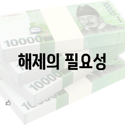 해제의 필요성