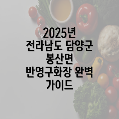 2025년 전라남도 담양군 봉산면 반영구화장 완벽 가이드