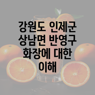 강원도 인제군 상남면 반영구 화장에 대한 이해