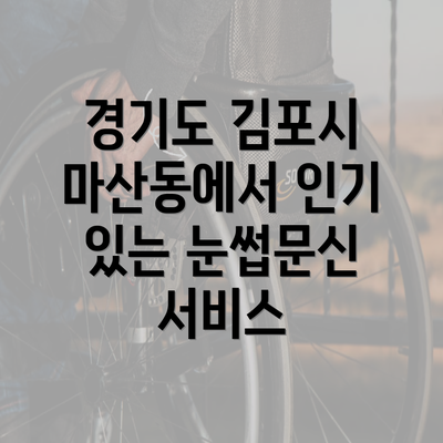 경기도 김포시 마산동에서 인기 있는 눈썹문신 서비스