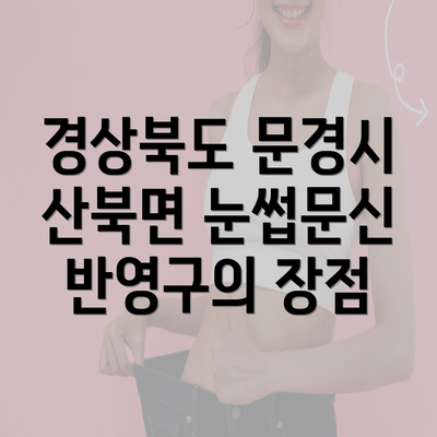 경상북도 문경시 산북면 눈썹문신 반영구의 장점