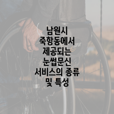 남원시 죽항동에서 제공되는 눈썹문신 서비스의 종류 및 특성