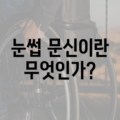 눈썹 문신이란 무엇인가?