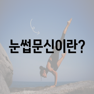 눈썹문신이란?