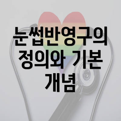 눈썹반영구의 정의와 기본 개념