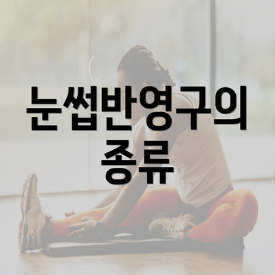 눈썹반영구의 종류