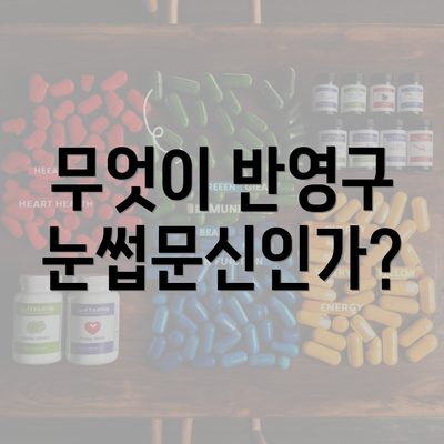 무엇이 반영구 눈썹문신인가?