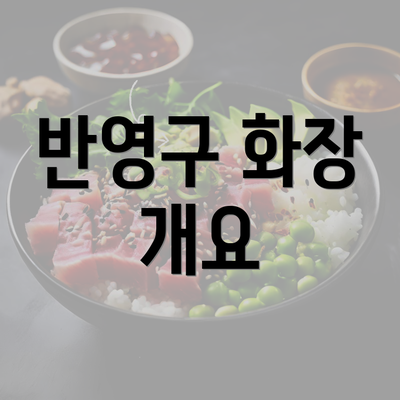 반영구 화장 개요