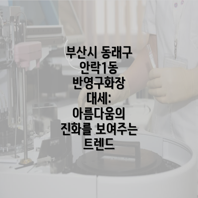 부산시 동래구 안락1동 반영구화장 대세: 아름다움의 진화를 보여주는 트렌드