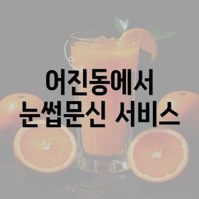 어진동에서 눈썹문신 서비스