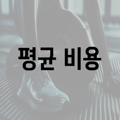 평균 비용