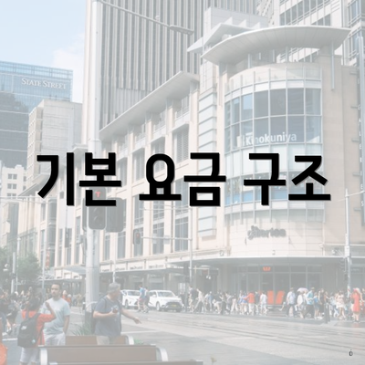 기본 요금 구조