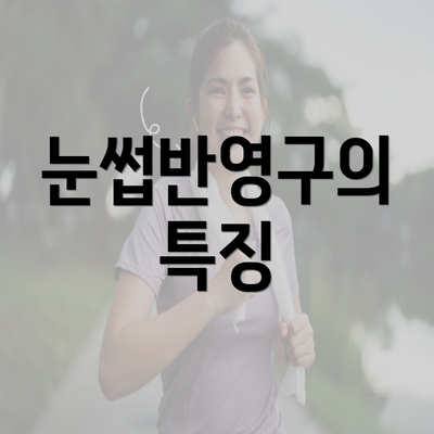 눈썹반영구의 특징