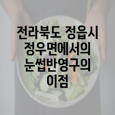 전라북도 정읍시 정우면에서의 눈썹반영구의 이점