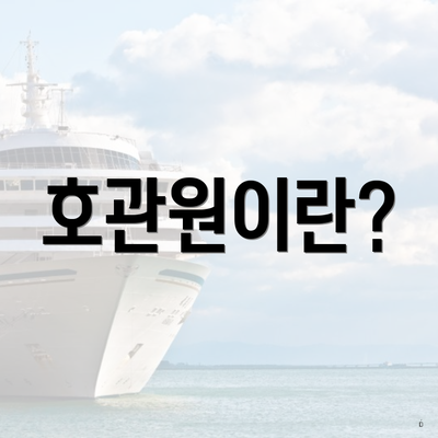 호관원이란?