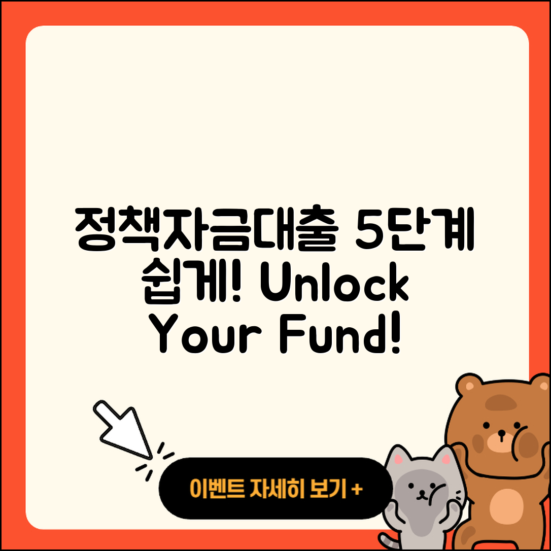 정책자금대출 절차 쉽게 알아보는 5단계